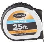 Keson PG1825WIDE 25 ft. PowerGlide Measure Tape with Wide 1 3/16 in. Blade - CLEARANCE SPECIAL! keson, PG1825WIDE, 25, powerglide, measure tape, wide blade, 1 3/16"